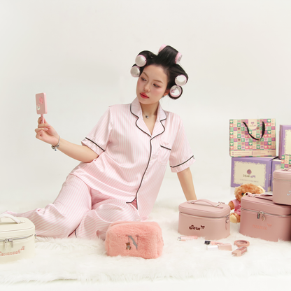 Bộ pyjamas lụa Dear eM mặc nhà thư giãn
