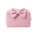 [Thêu Tên] Tweed Pouch - Túi dạ tweed lót bông đựng mỹ phẩm chống sốc, cá nhân hóa theo yêu cầu - TWEBOW