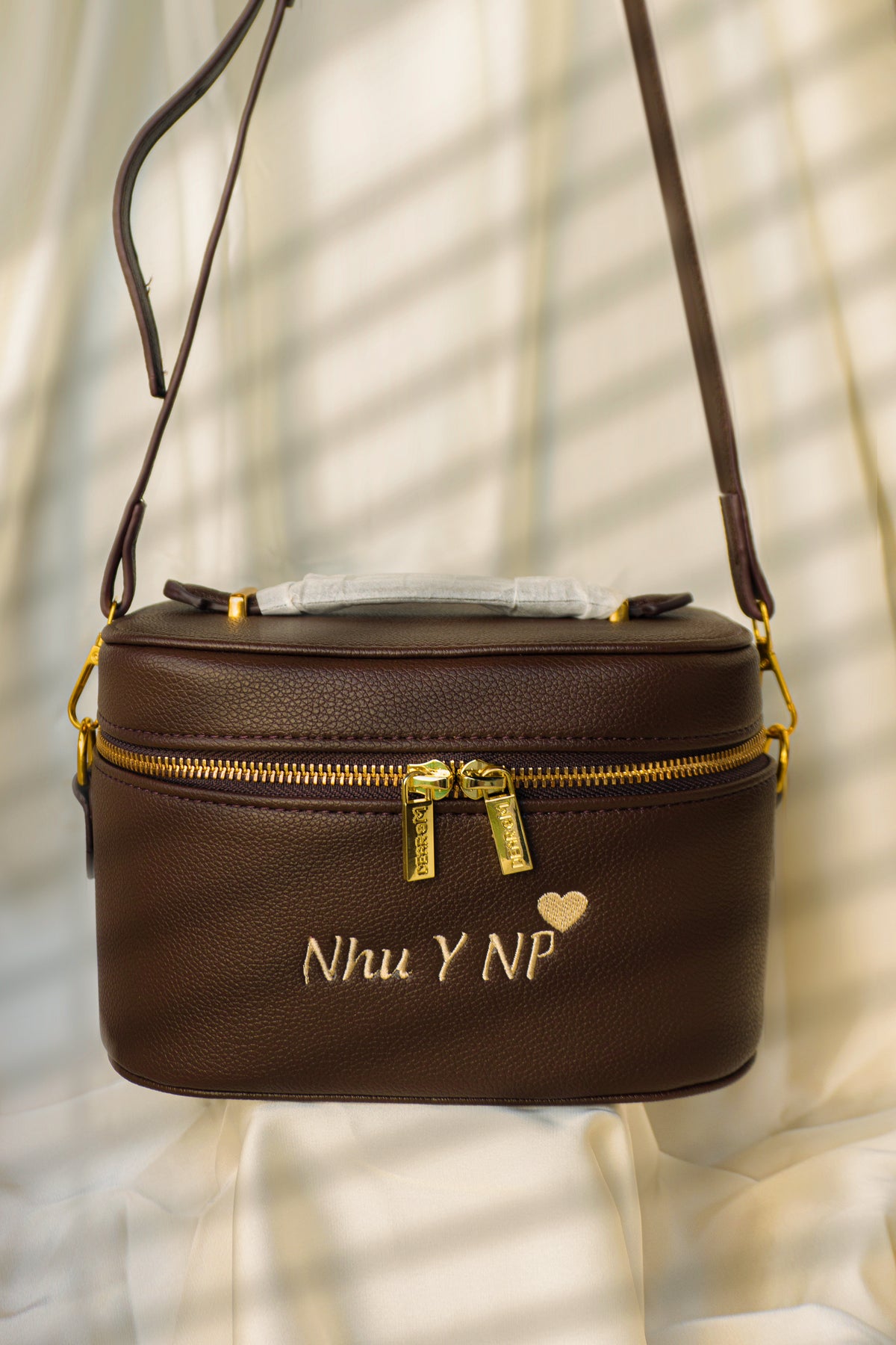 [Thêu tên] Small Vanity Case - Túi đựng mỹ phẩm du lịch nhỏ gọn, giữ form cứng cáp, cá nhân hóa theo yêu cầu - SVCASE (Copy)