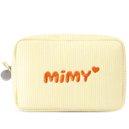 Candy Stripe Pouch Big vàng - Dear eM