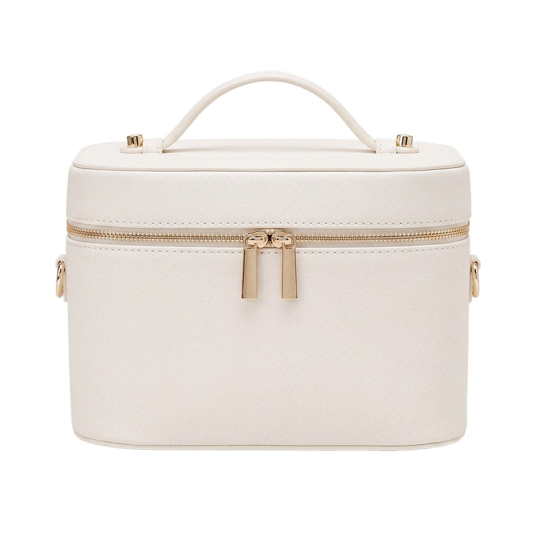 [Thêu Tên] Big Leather Vanity Case - Túi cốp da PU đựng mỹ phẩm sức chứa lớn, cá nhân hóa theo yêu cầu - BVCASE