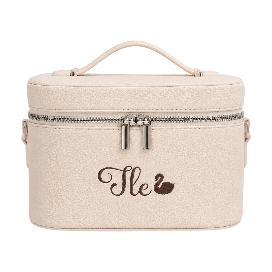 [Thêu tên] Small Vanity Case - Túi đựng mỹ phẩm du lịch nhỏ gọn, giữ form cứng cáp, cá nhân hóa theo yêu cầu - SVCASE