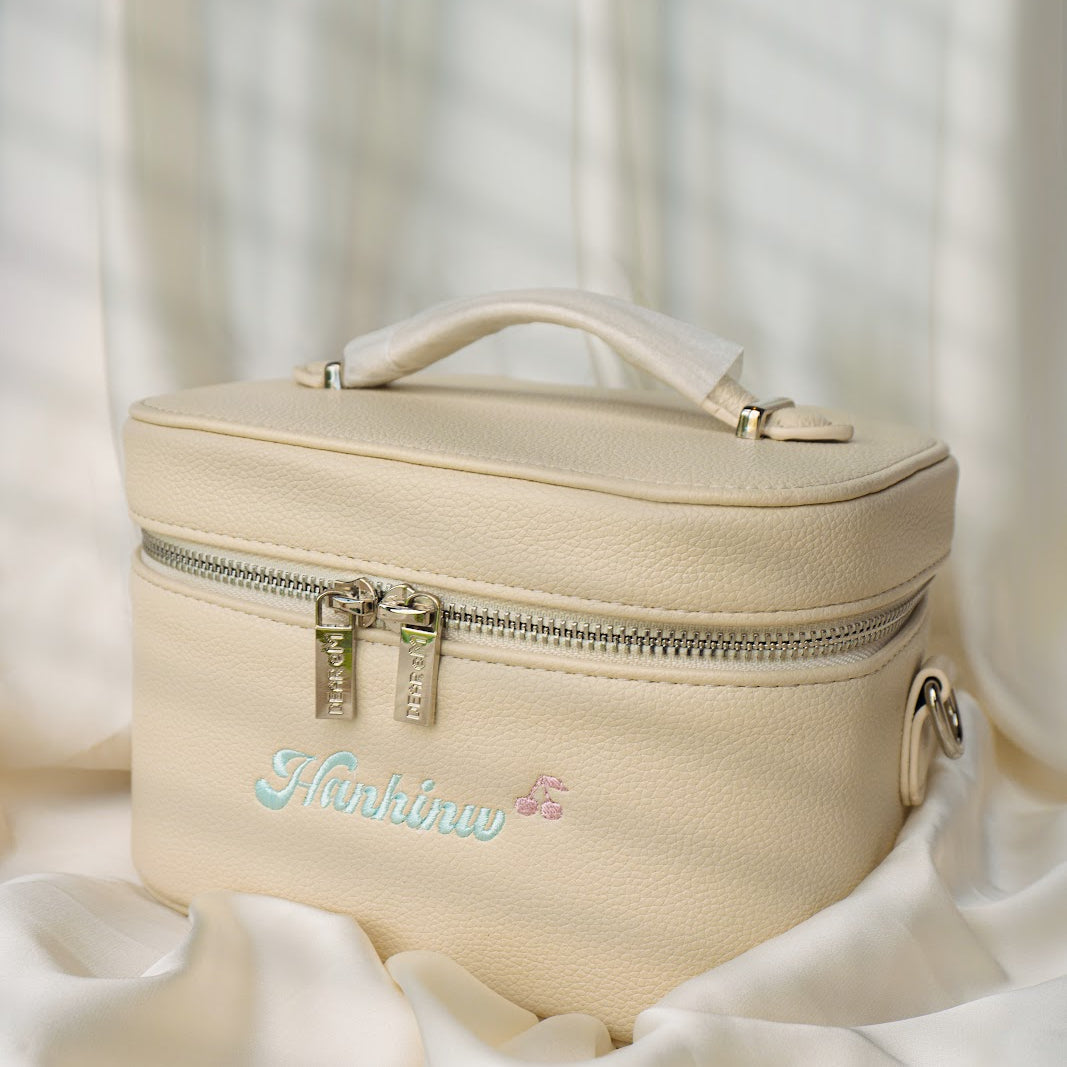 Small Vanity Case túi cốp da mini - Dear eM