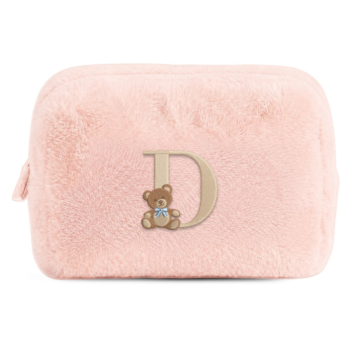 Không nơ / Hồng đậm – Teddy Bear chữ D (ảnh minh hoạ) - Dear eM