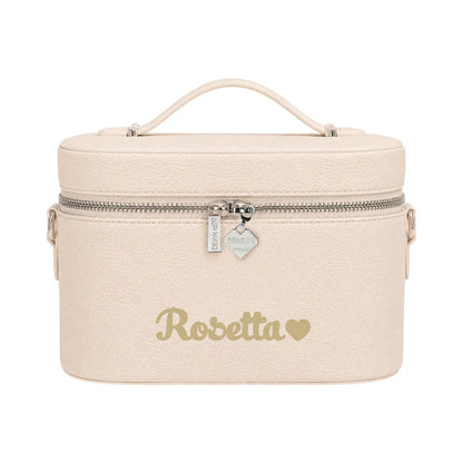 Limited / Trắng kem (Beige) – thêu tên Rosetta + icon (ảnh minh hoạ) - Dear eM