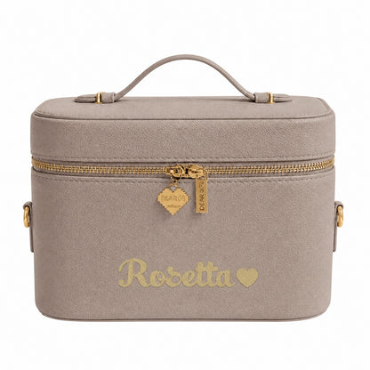 Premium / Taupe – thêu tên Rosetta + icon (ảnh minh hoạ) - Dear eM