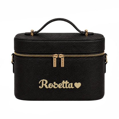 Classic / Nâu đậm (Dark Brown) – thêu tên Rosetta + icon (ảnh minh hoạ) - Dear eM