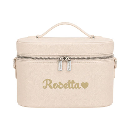 Classic / Trắng kem (Beige) – thêu tên Rosetta + icon (ảnh minh hoạ) - Dear eM